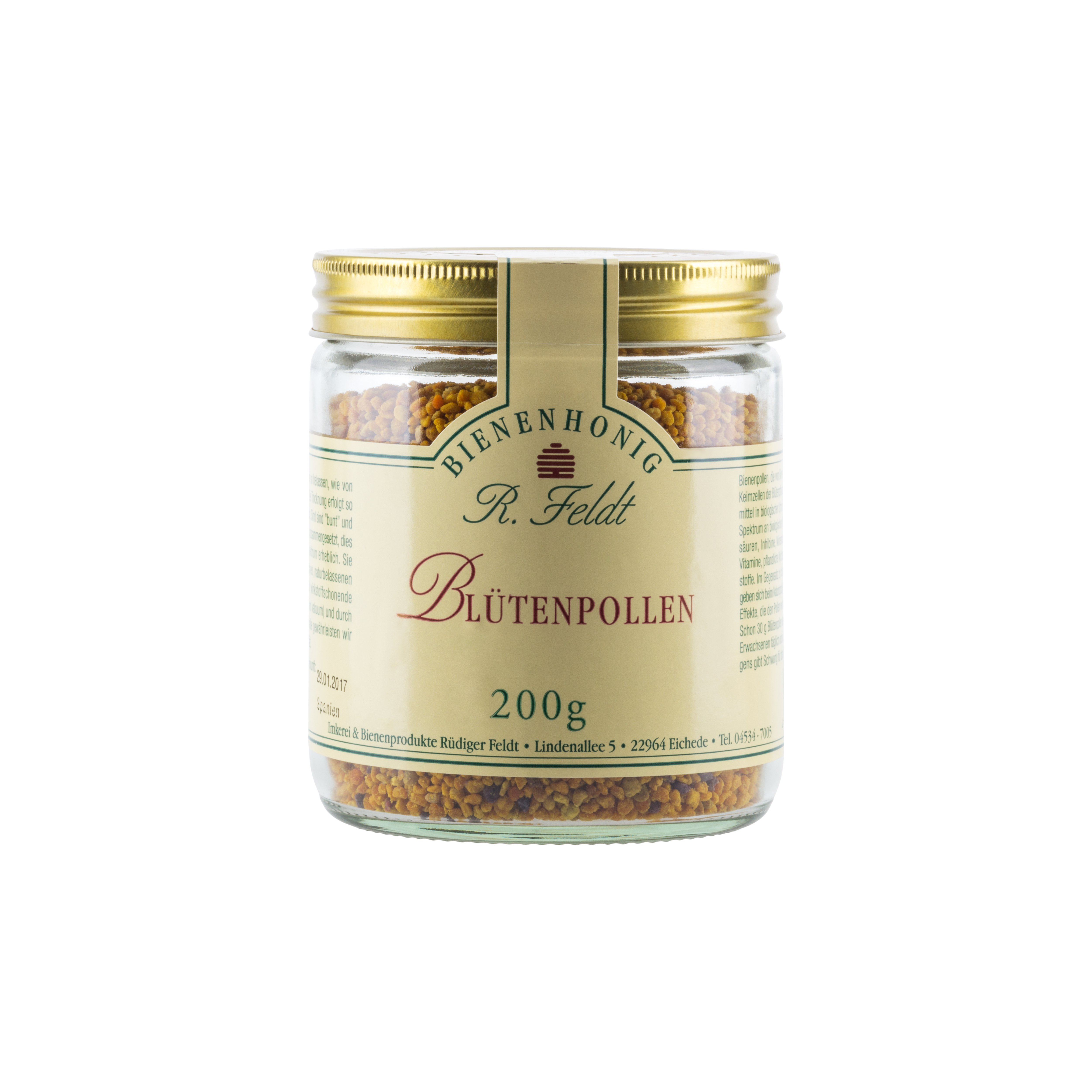 Bee Pollen from spanish mountains / 200 g jar